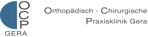 Logo Orthopädisch unfallChirurgische Praxisklinik Gera